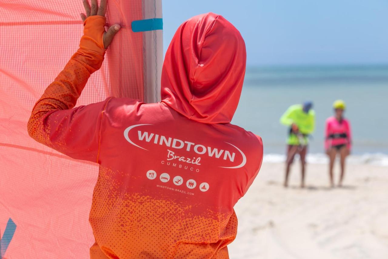 Windtown Beach Hotel Cumbuco Exteriör bild